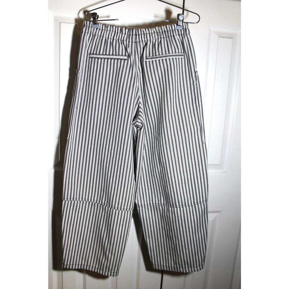 J. O. A. Dockside Stripe Wide Leg Pants sz M - Picture 3 of 4